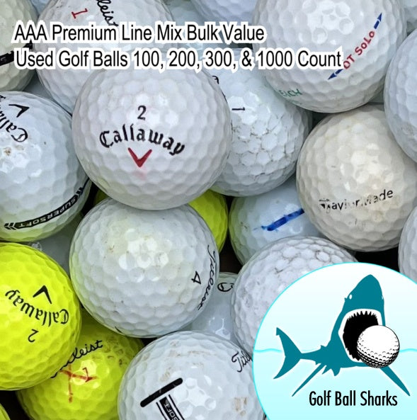Mix Bulk Value Used Golf Balls from Golf Ball Sharks