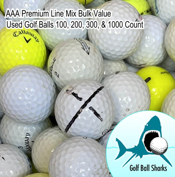 Mix Bulk Value Used Golf Balls from Golf Ball Sharks