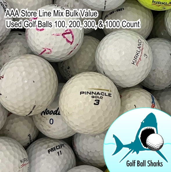 Mix Bulk Value Used Golf Balls from Golf Ball Sharks