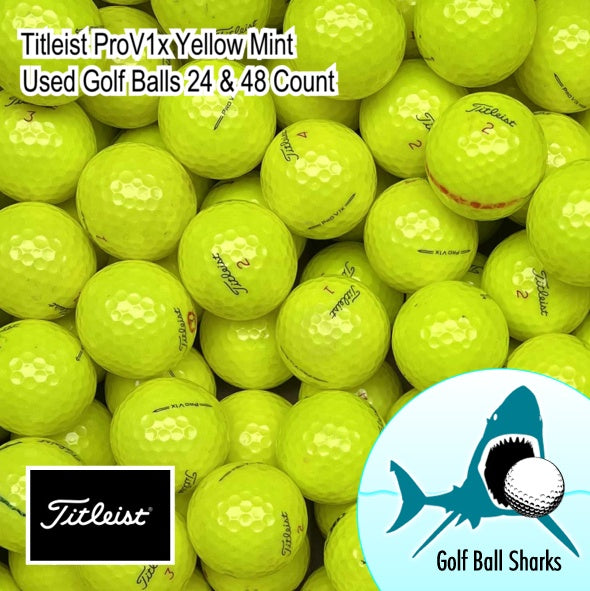 Titleist Pro V1x Yellow