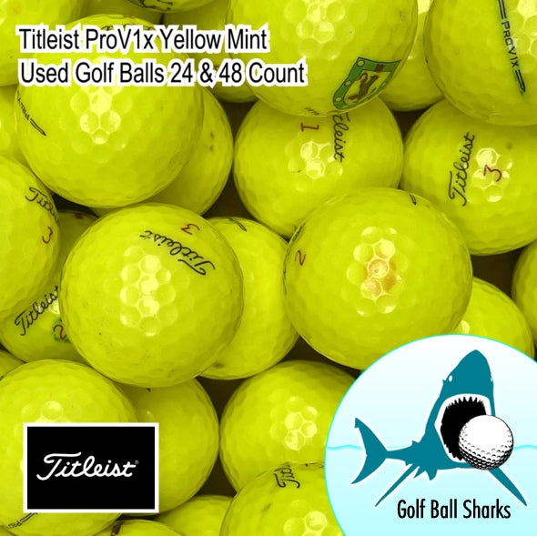 Titleist Pro V1x Yellow