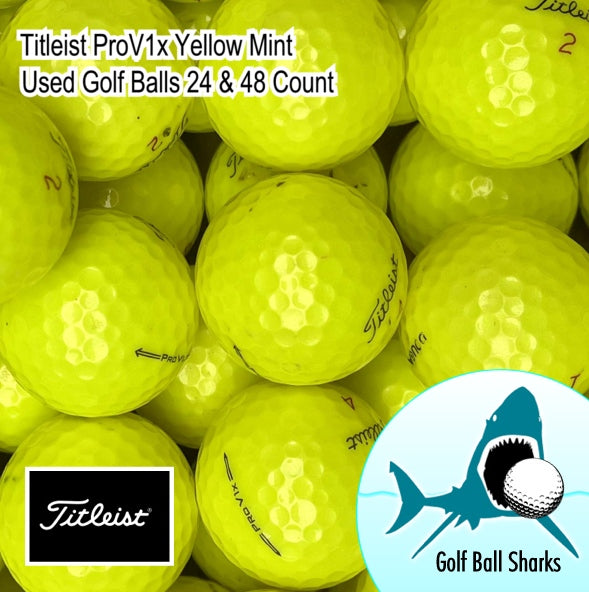 Titleist Pro V1x Yellow