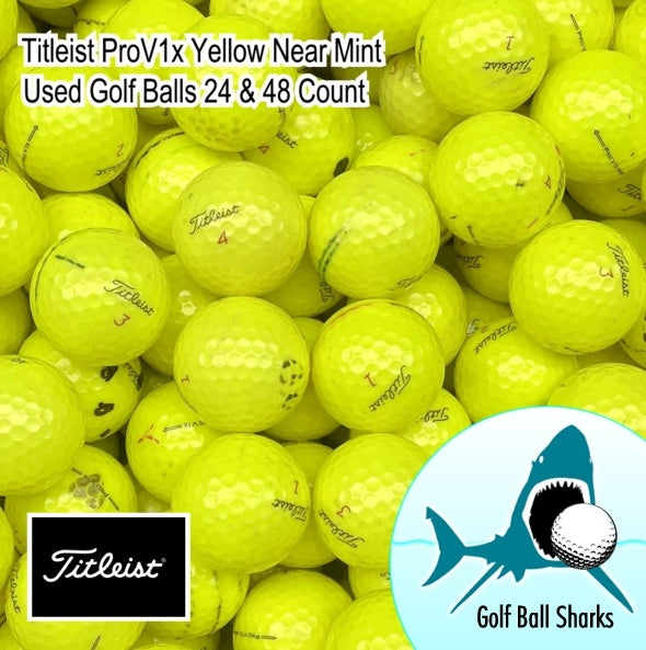 Titleist Pro V1x Yellow