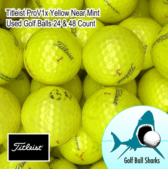 Titleist Pro V1x Yellow