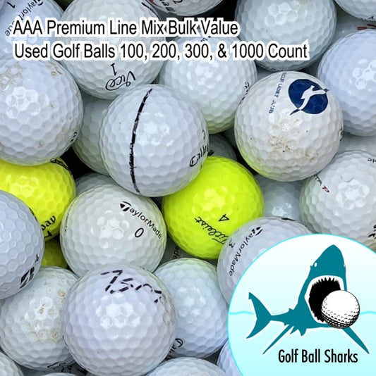 Mix Bulk Value Used Golf Balls from Golf Ball Sharks