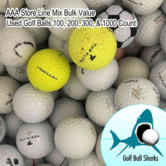 Mix Bulk Value Used Golf Balls from Golf Ball Sharks