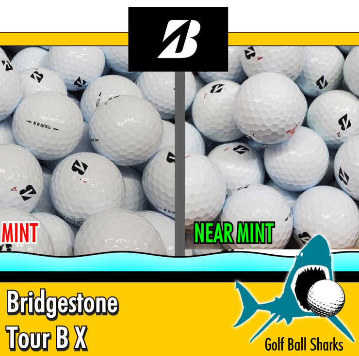 Bridgestone Tour B X Used Golf Balls from Golf Ball Sharks