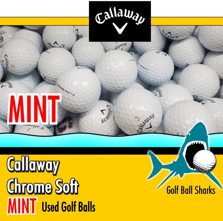 Callaway Chrome Soft Used Golf Balls from Golf Ball Sharks