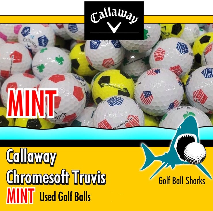 Callaway Chrome Soft Truvis Used Golf Balls from Golf Ball Sharks