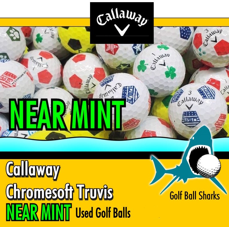 Callaway Chrome Soft Truvis Used Golf Balls from Golf Ball Sharks