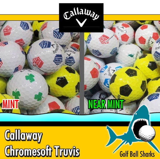 Callaway Chrome Soft Truvis Used Golf Balls from Golf Ball Sharks