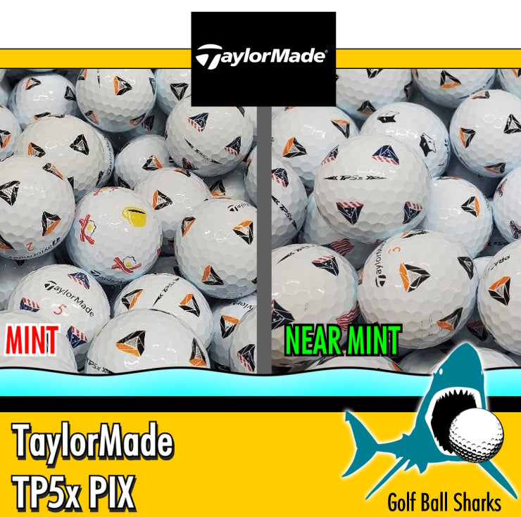 TaylorMade-TP5-X-PIX-Used-Golf-Balls-48-Count-from-Golf-Ball-Sharks