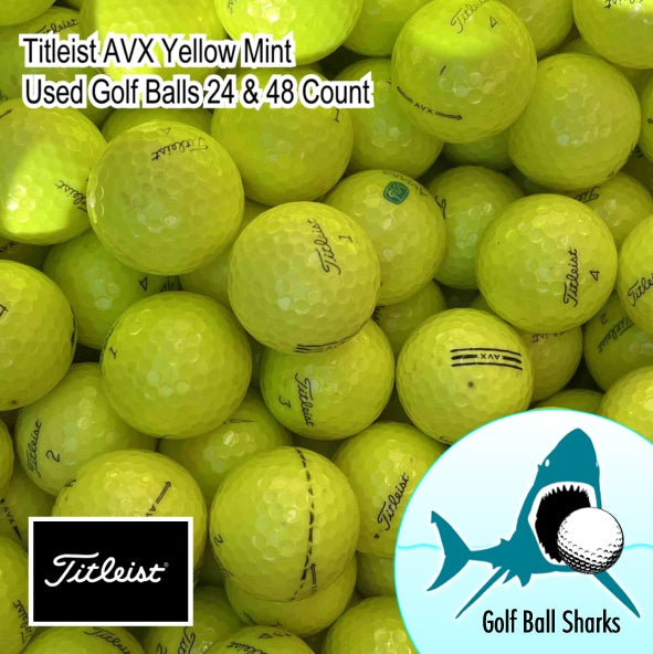 Titleist AVX Yellow