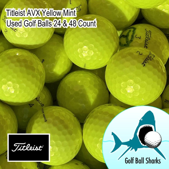 Titleist AVX Yellow