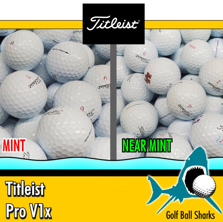 Titleist Pro V1x Used Golf Balls from Golf Ball Sharks