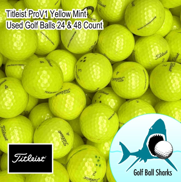 Titleist Pro V1 Yellow