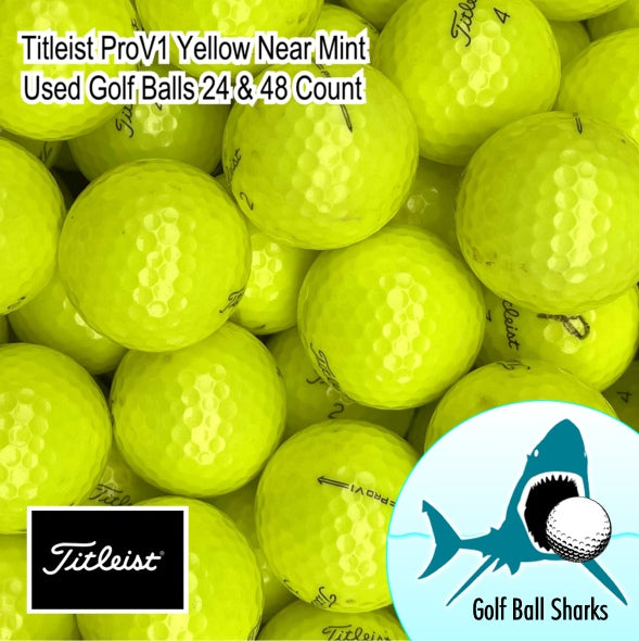 Titleist Pro V1 Yellow
