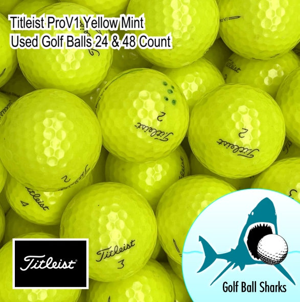 Titleist Pro V1 Yellow