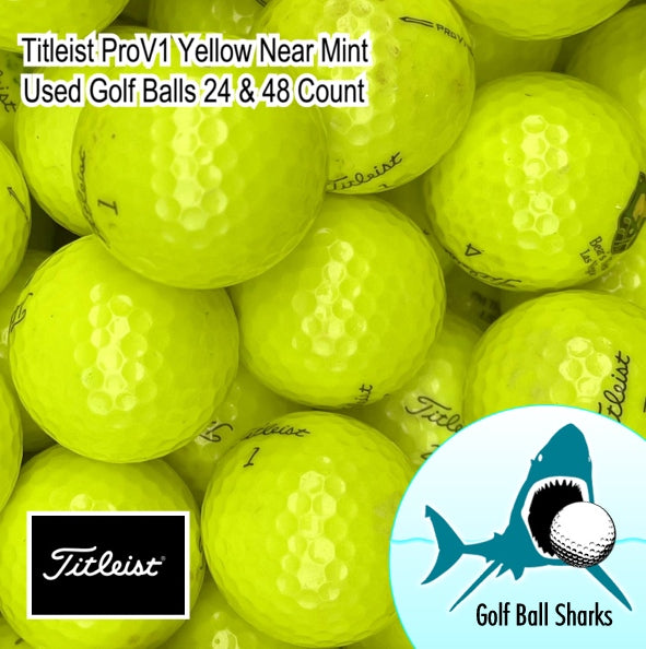 Titleist Pro V1 Yellow
