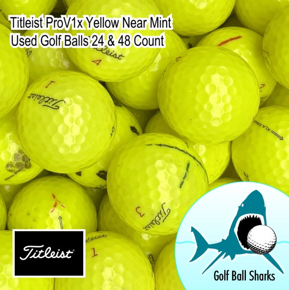 Titleist Pro V1x Yellow